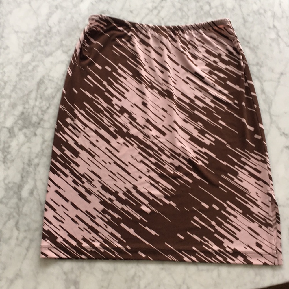 BCBG MaxAzria side slit skirt.